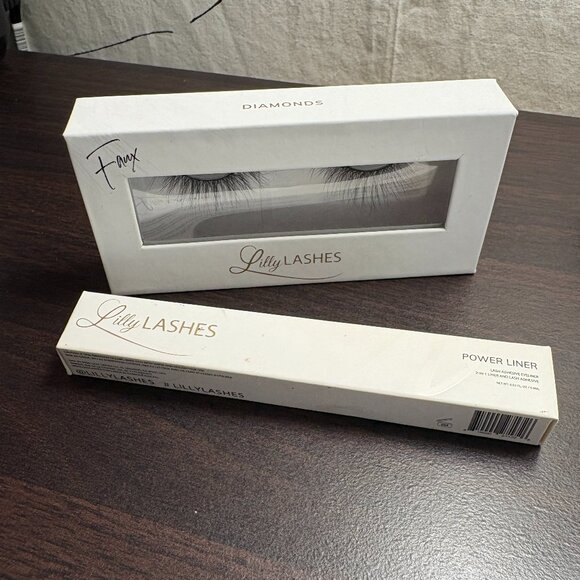 Lilly Lashes Faux Mink (Diamond) & Clear Power Liner - Picture 7 of 9